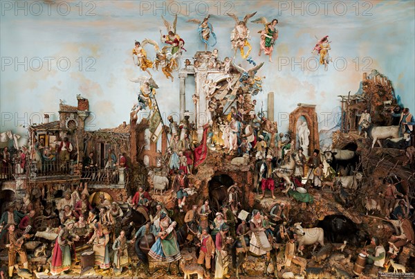 Crèche, mid-18th century. Creator: Unknown.