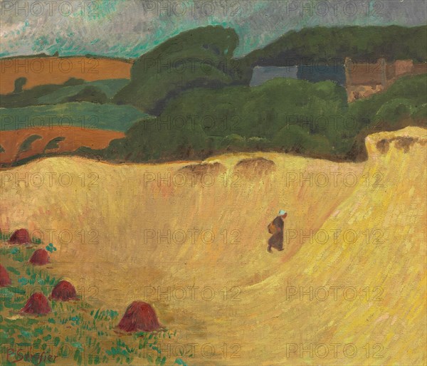 The Beach of Les Grands Sables at Le Pouldu, 1890. Creator: Paul Serusier.