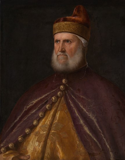 Doge Andrea Gritti, 1530/1540. Creator: Workshop of Titian.