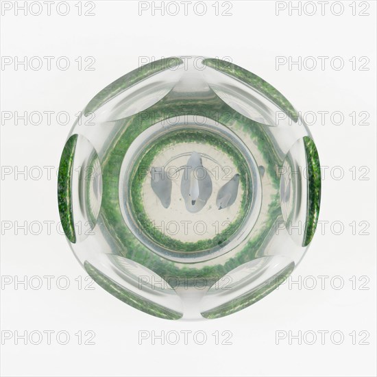 Paperweight, , 19th century. Creator: Baccarat Glasshouse.