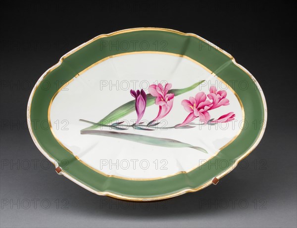 Dish, Longport, 1794. Creator: Davenport Pottery and Porcelain Factories.