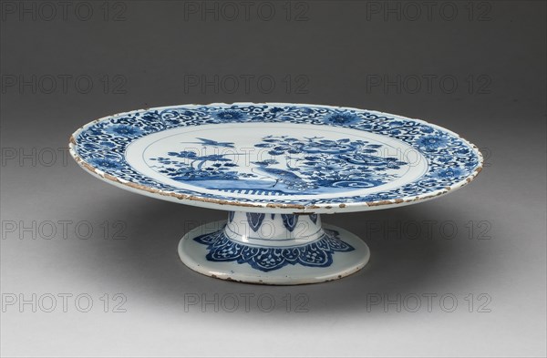 Tazza, Delft, c. 1678/85. Creator: De Griekesche A.