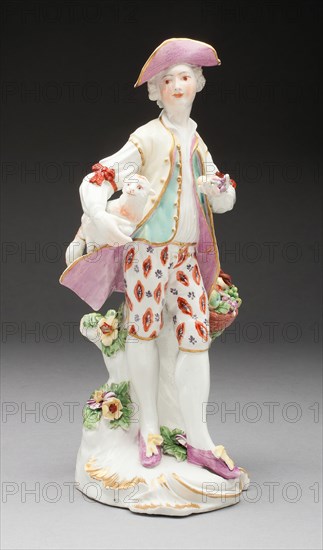 Street Seller, Derby, c. 1765. Creator: Derby Porcelain Manufactory England.