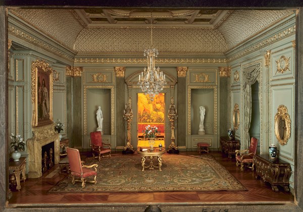 E-18: French Salon of the Louis XIV Period, 1660-1700, United States, c. 1937. Creator: Narcissa Niblack Thorne.