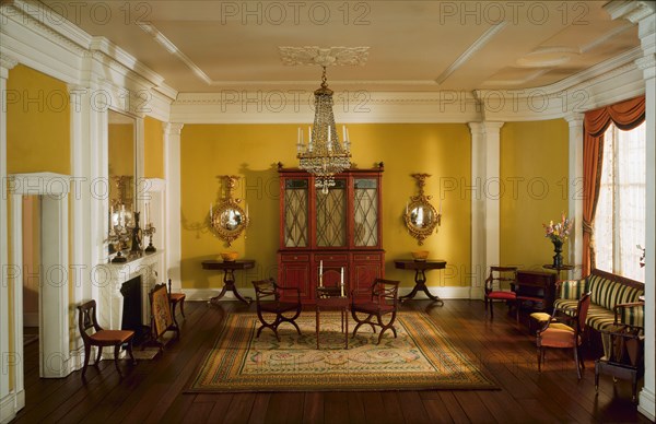 A14: Pennsylvania Drawing Room, 1834-36, United States, c. 1940. Creator: Narcissa Niblack Thorne.