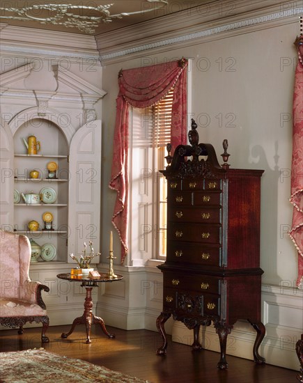 A16: Pennsylvania Drawing Room, 1761, United States, c. 1940. Creator: Narcissa Niblack Thorne.