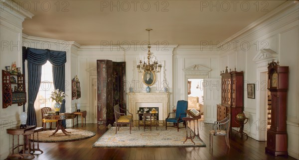 A28: South Carolina Drawing Room, 1775-1800, United States, c. 1940. Creator: Narcissa Niblack Thorne.
