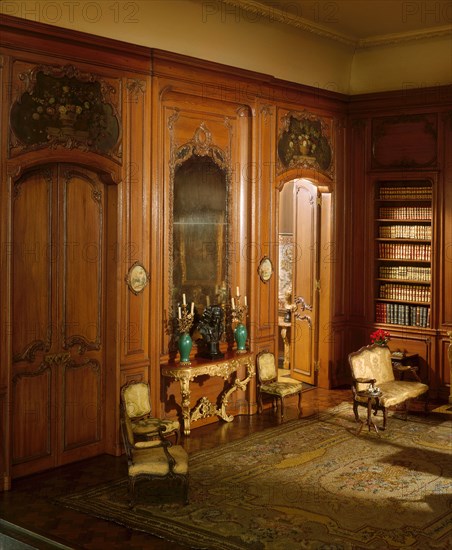 E-20: French Library of the Louis XV Period, c. 1720, United States, c. 1937. Creator: Narcissa Niblack Thorne.