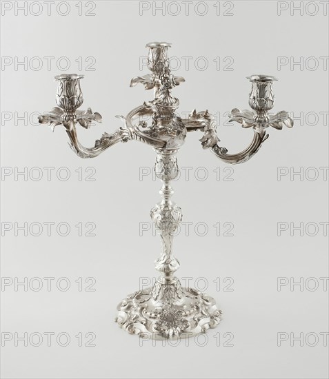 Pair of Candelabra, London, 1757/58. Creator: James Paltro.