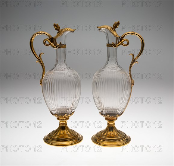 Pair of Ewers, Saint Petersburg, 1896/1908. Creator: Fabergé Workshop.