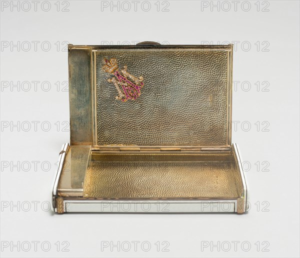 Cigarette Case, Saint Petersburg, Late 19th century. Creator: Fabergé Workshop.