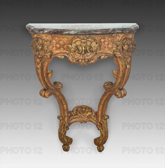 Console Table, France, c. 1730. Creator: Unknown.