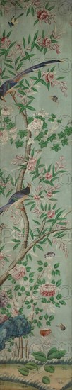 Wall Panel: Birds and Flowers, France, 1800/25. Creator: Unknown.