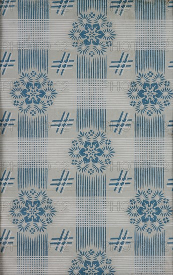 Wallpaper Fragment, Paris, 1820. Creator: Dauptain et Soeur.