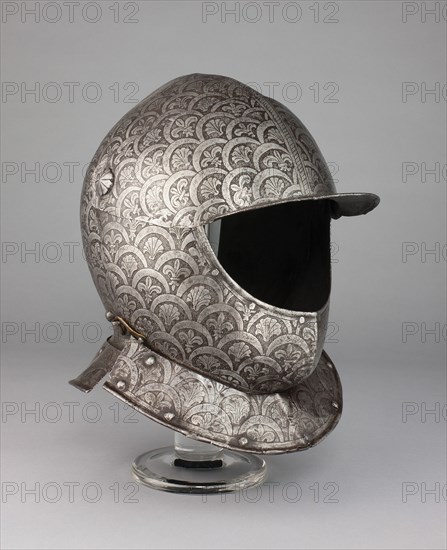 Close Burgonet, Milan, about 1600. Creator: Unknown.