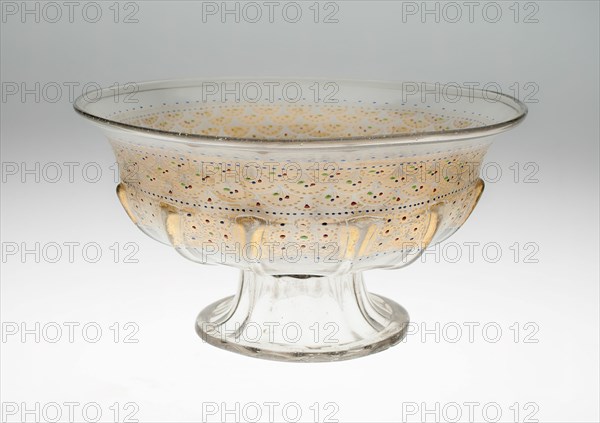 Standing Bowl, Murano, 1490/1500. Creator: Unknown.