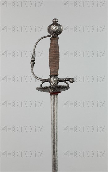 Transitional Rapier, Europe, northern, c. 1660. Creator: Unknown.