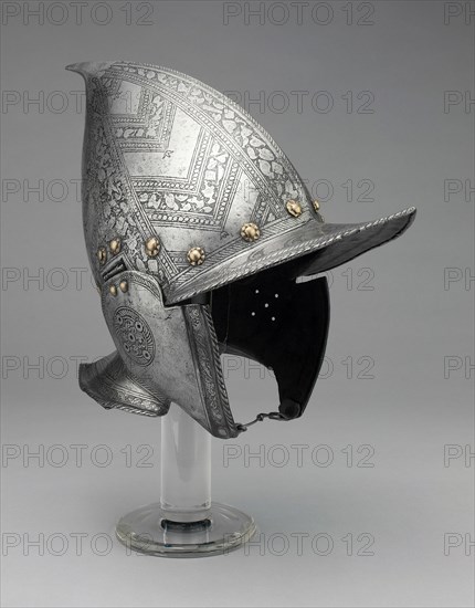Burgonet, Northern Italy, c. 1570/80. Creator: Unknown.