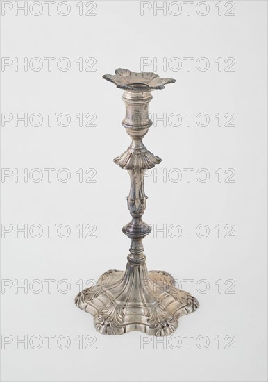 Candlestick, London, 1762/63. Creator: Ebenezer Coker.