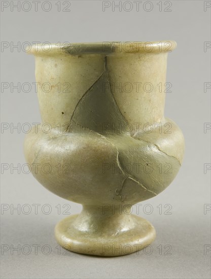Vase, Egypt, New Kingdom Period, Dynasty 19 (1292-1202 BCE). Creator: Unknown.