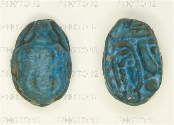 Scarab: Usermaatra Setepenra (Ramesses II), Egypt, New Kingdom, Dynasty 19, Reign of Ramesses II... Creator: Unknown.