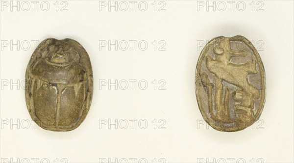 Scarab: Wish Formula, Egypt, New Kingdom-Late Period, Dynasties 19-26 (about 1295-525 BCE). Creator: Unknown.