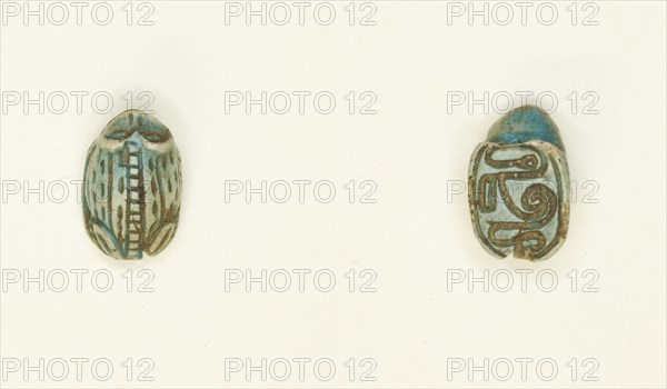 Scaraboid: Frog, Egypt, Second Intermediate Period-Early New Kingdom, Dynasties 15-18... Creator: Unknown.
