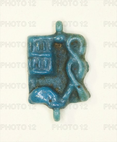 Plaque Amulet with the Name of the God Ptah, Egypt, Third Intermediate Period, Dynasty 21-25... Creator: Unknown.