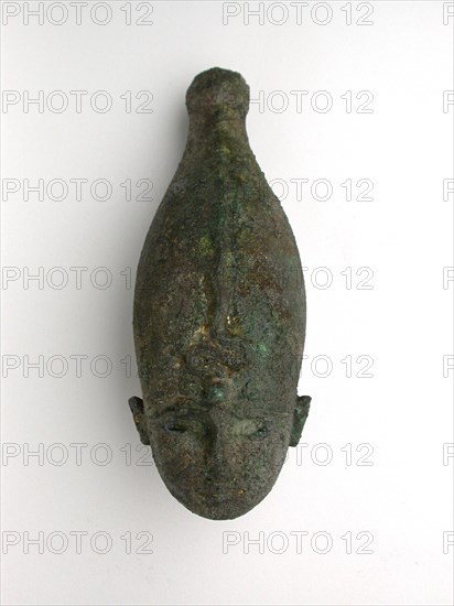 Head of the God Osiris, Egypt, Third Intermediate Period (about 1069-664 BCE). Creator: Unknown.