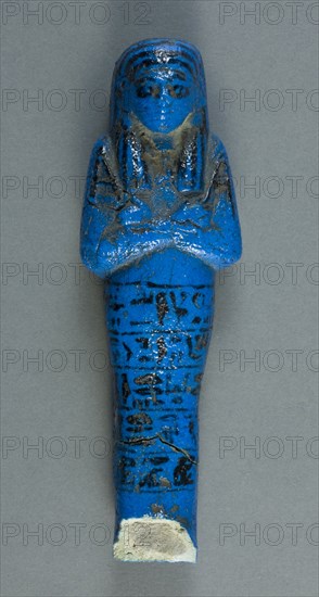 Shabti of the Supreme Chief of the ?nr.t of Amun Nesikhonsu, Egypt, Third Intermediate Period... Creator: Unknown.