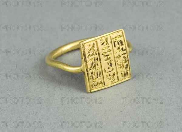 Finger Ring, Egypt, Probably Ptolemaic Period (332-30 BCE). Creator: Unknown.