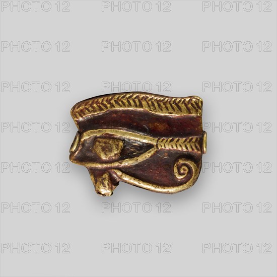 Eye of Horus (Wedjat) Amulet, Egypt, Ptolemaic Period (305-30 BCE). Creator: Unknown.