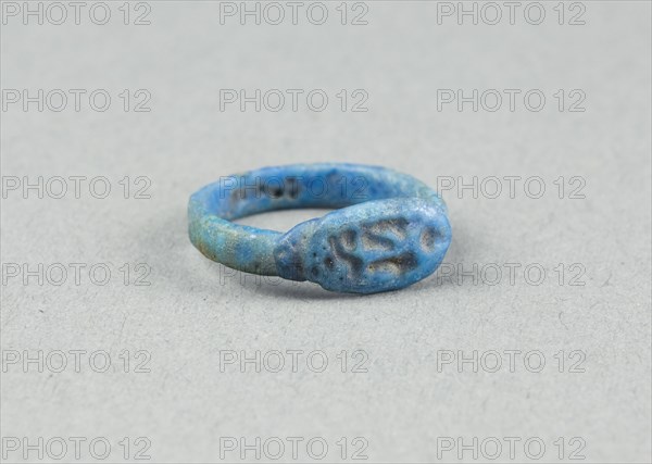 Ring: Usermaatre-Setepenre (Ramesses II), Egypt, New Kingdom, Dynasty 19, reign of Ramesses II... Creator: Unknown.