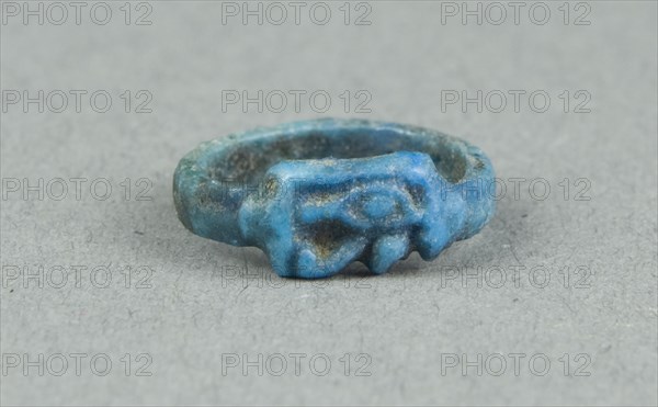 Eye of Horus (Wedjat) Finger Ring, Egypt, New Kingdom, late Dynasty 18 (about 1325 BCE). Creator: Unknown.