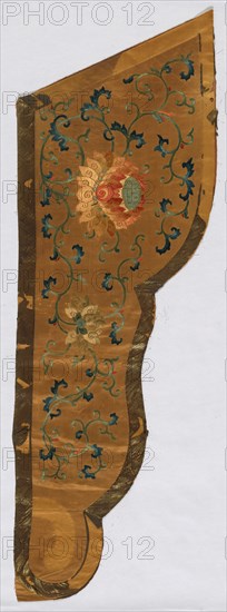 Temple banner, China, 1700/50, Qing dynasty (1644-1911). Creator: Unknown.