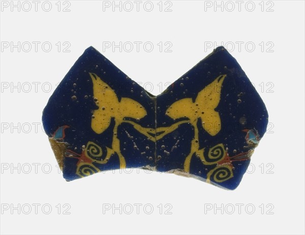 Fragment of a Floral Inlay, Italy, Ptolemaic Period-Roman Period, (1st century BCE-1st century CE). Creator: Unknown.