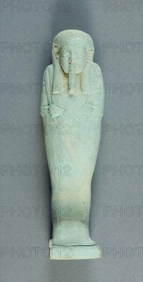 Shabti of Padipepet, Egypt, Late Period, Dynasty 26 (664-525 BCE). Creator: Unknown.