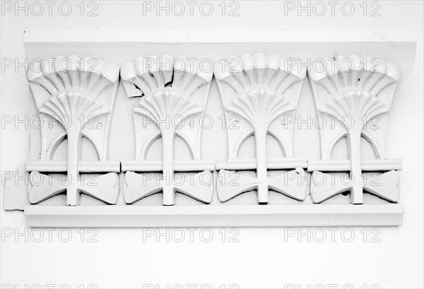 Frieze Section for the Rothschild Building, Chicago, Illinois, 1881. Creator: Adler & Sullivan.