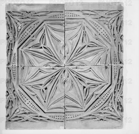 Saint Nicholas Hotel: Spandrel Panel, 1892/93. Creator: Adler & Sullivan.