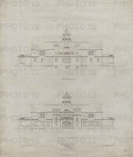 Ravinia Refectory, 1904. Creator: Peter Joseph Weber.