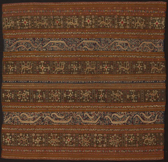 Ceremonial Skirt (tapis), Indonesia, Early 19th century. Creator: Unknown.