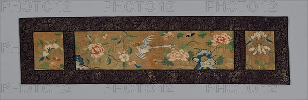 Valance, China, Ming dynasty(1368-1644), 1600/44. Creator: Unknown.