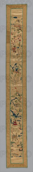 Fragment (Sleeve Band), China, Qing dynasty (1644-1911), 1850/75. Creator: Unknown.