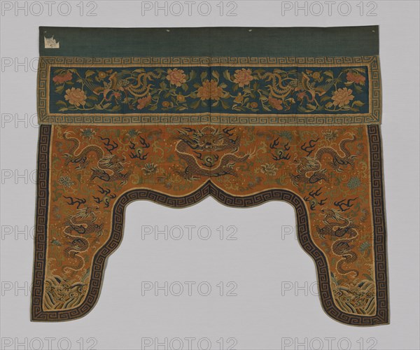 Valance, China, Qing dynasty (1644-1911), 1775/1800. Creator: Unknown.