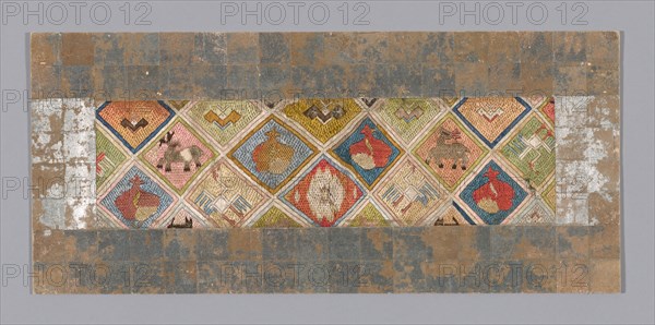 Panel (Dress Fabric), China, Qing dynasty (1644-1911), 1875/1900. Creator: Unknown.