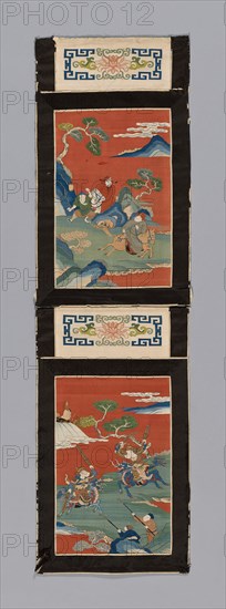 Panel (For a Screen), China, Qing dynasty (1644-1911), 1875/1900. Creator: Unknown.