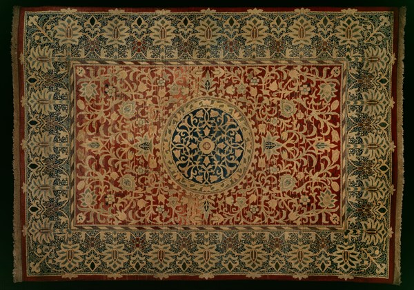 Carpet, Wimbledon, 1887. Creator: William Morris.