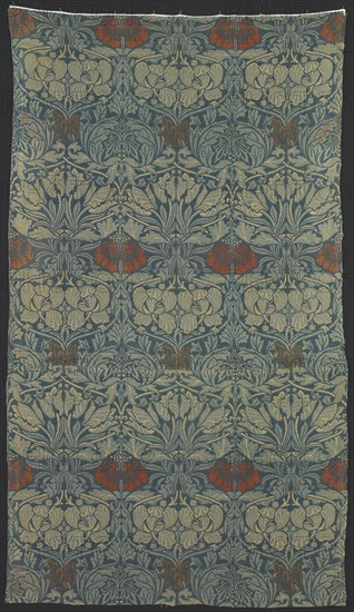 Tulip and Rose, England, 1876 (produced 1876/1940). Creator: William Morris.