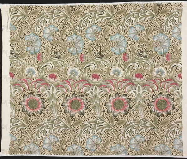 Corncockle, England, 1883 (produced 1917/25). Creator: William Morris.