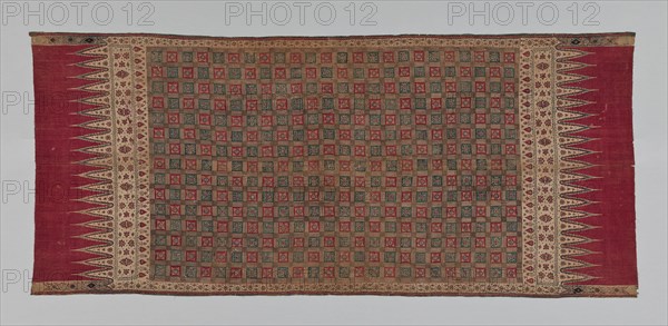 Ceremonial Cloth, India, 17th/18th century. Creator: Unknown.